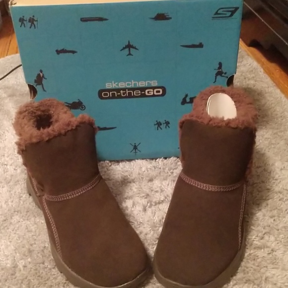 skechers on the go ankle boots